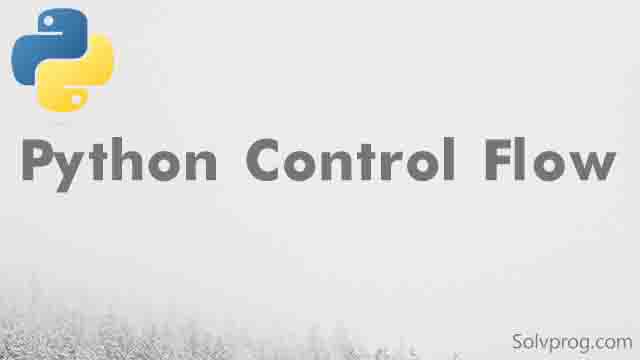 Python Control Flow