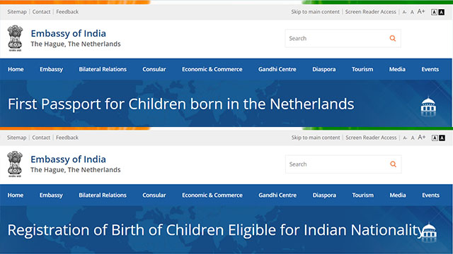 How to Apply for an Indian Passport for a Newborn Baby in the Netherlands